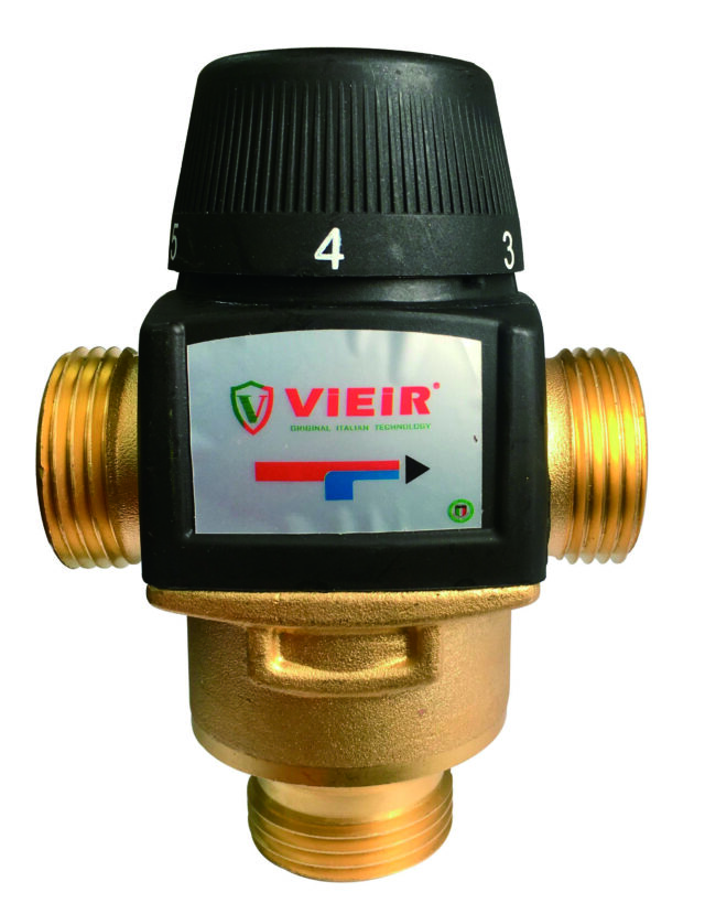 VR201 Термостатич. смесительный клапан 1" "VIEIR"(30шт)