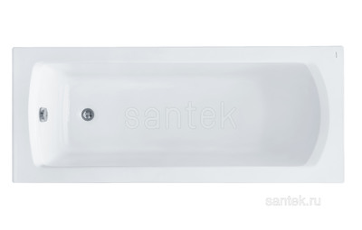 Ванна акриловая САНТЕК "Монако" 1700х700х420мм 200л в комплекте: каркас (без экрана) В РАЗБОРЕ