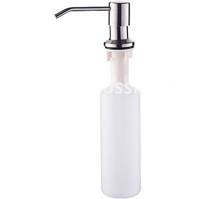 405-2/L Дозатор LEDEME для жидкого мыла ВРЕЗНОЙ 400мл (ХРОМ+пластик)