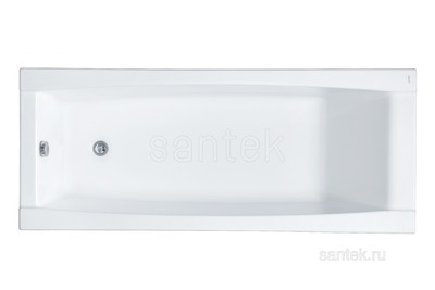 Ванна акриловая САНТЕК "Санторини" XL 1700х750 в комплекте: каркас (без экрана) В РАЗБОРЕ